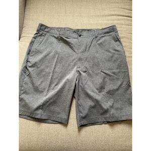 Ben Hogan Performance Men's Grey Heather Stretch Golf Shorts Size 40